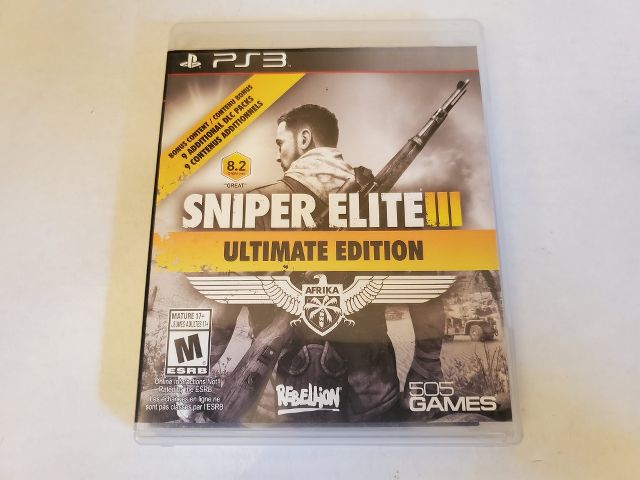 Sony PlayStation 3 Sniper Elite III Ultimate Edition video game