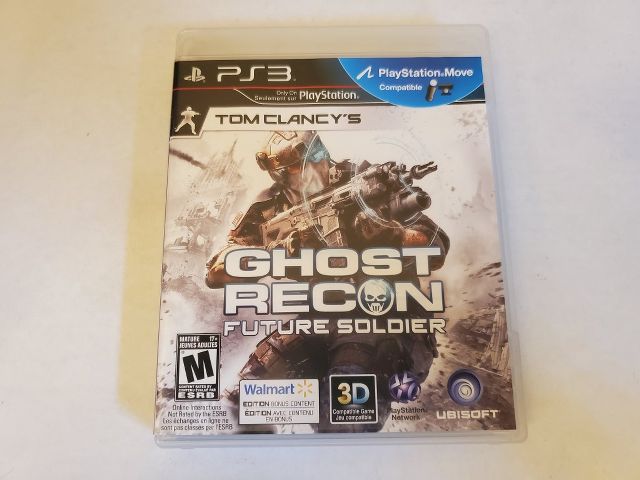 Sony PlayStation 3 Ghost Recon Future Soldier video game
