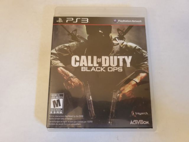 Sony PlayStation 3 Call of Duty Black Ops video game