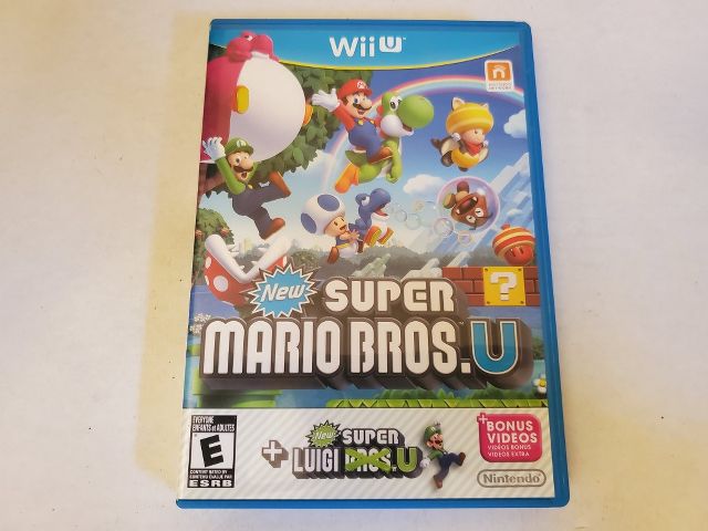 Nintendo Wii U Super Mario Bros U video game