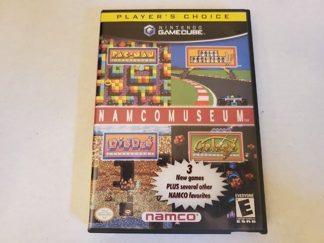Nintendo GameCube Namcomuseum Player's Choice video game
