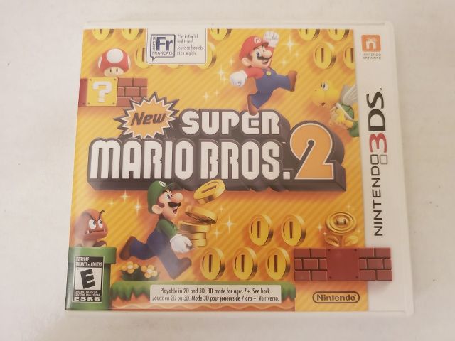 Nintendo 3DS Super Mario Bros 2 video game
