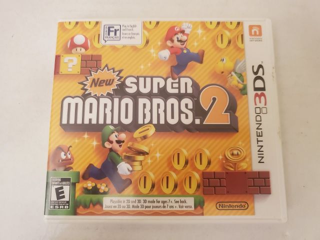 Nintendo 3DS Super Mario Bros 2 video game