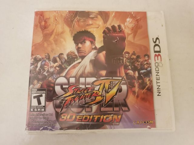 Nintendo 3DS Street Fighter IV 3D Edition video game