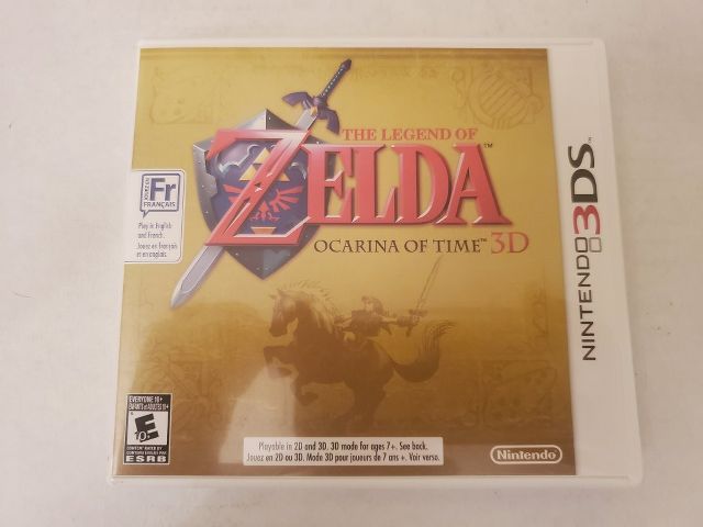 Nintendo 3DS Zelda Ocarina of Time 3D video game