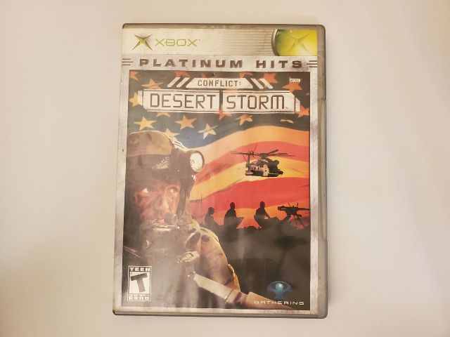 Microsoft Xbox Conflict: Desert Storm Platinum Hits video game