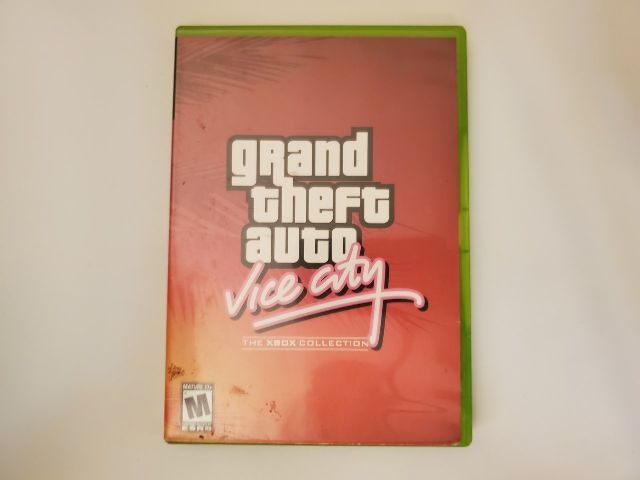 Microsoft Xbox Grand Theft Auto Vice City video game