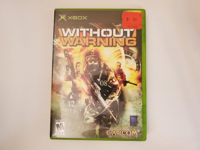 Microsoft Xbox Without Warning video game