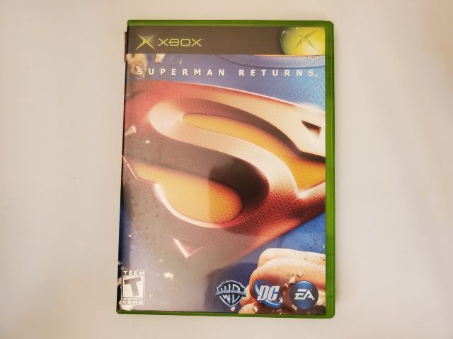 Microsoft Xbox Superman Returns video game