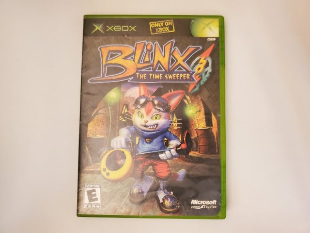 Microsoft Xbox Blinx The Time Sweeper video game