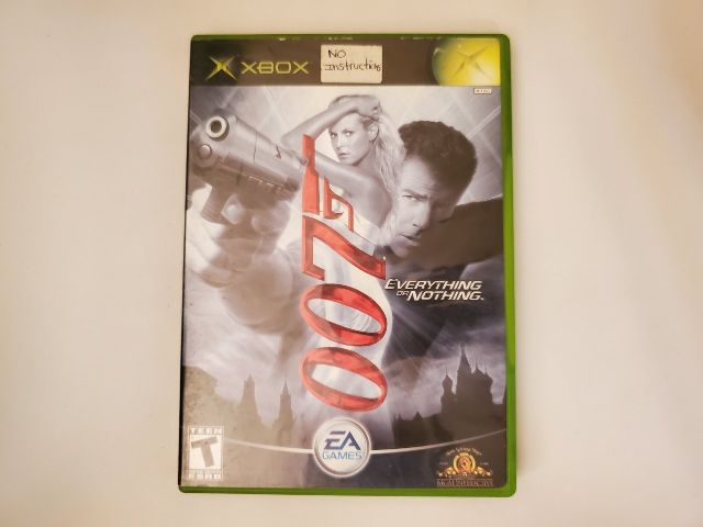 Microsoft Xbox 007 Everything or Nothing video game