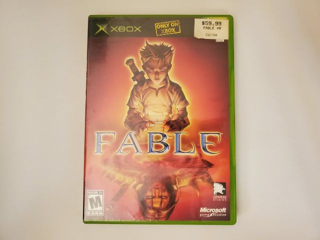Microsoft Xbox Fable video game