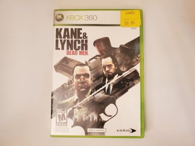 Microsoft Xbox 360 Kane & Lynch Dead Men video game