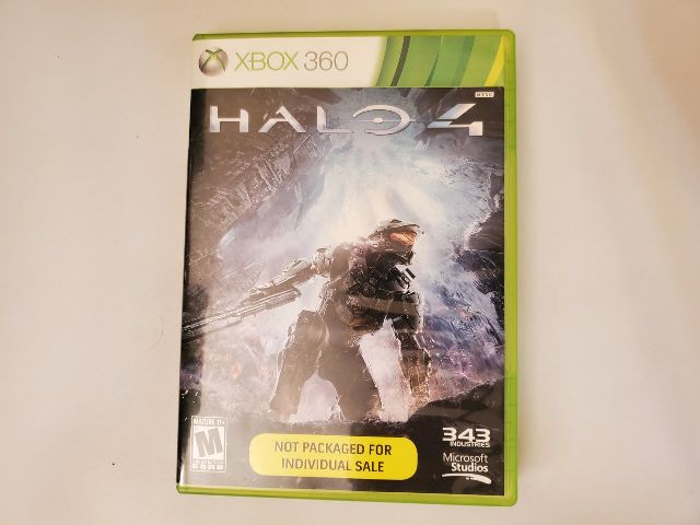 Microsoft Xbox 360 Halo 4 video game