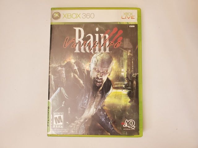 Microsoft Xbox 360 Rain Vampire video game