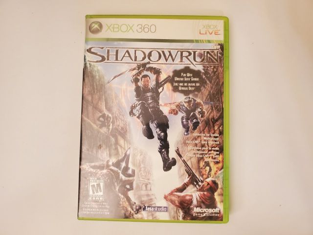 Microsoft Xbox 360 Shadowrun video game