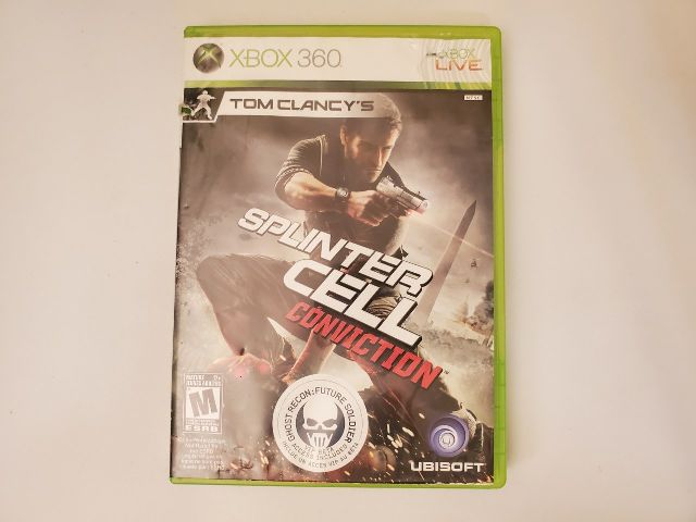 Microsoft Xbox 360 Tom Clancy's Splinter Cell Conviction video game
