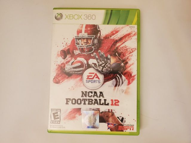 Microsoft Xbox 360 NCAA Football 12 video game