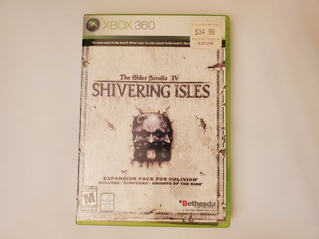 Microsoft Xbox 360 The Elder Scrolls IV: Shivering Isles video game