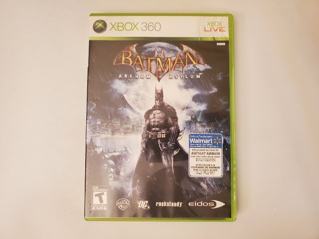 Microsoft Xbox 360 Batman Arkham Asylum video game