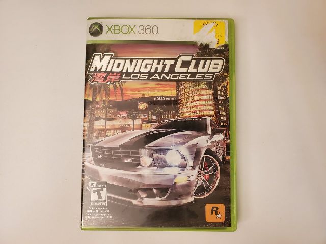 Microsoft Xbox 360 Midnight Club Los Angeles video game