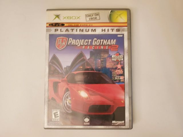 Microsoft Xbox Project Gotham Racing 2 Platinum Hits video game