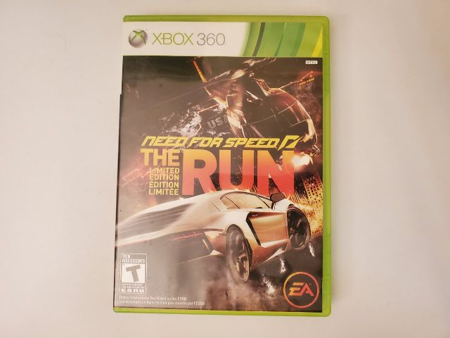 Microsoft Xbox 360 Need for Speed The Run Limited Edition video game