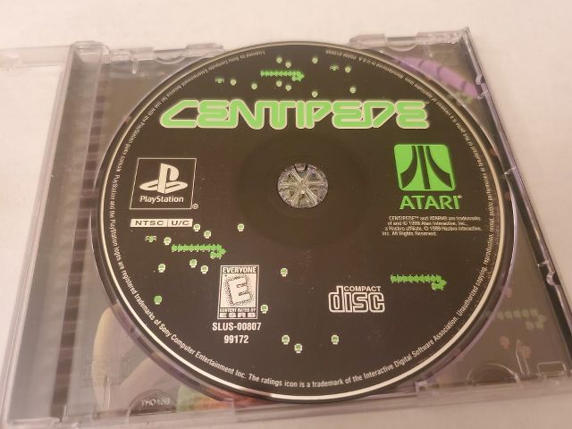 Sony Playstation 1 Centipede video game