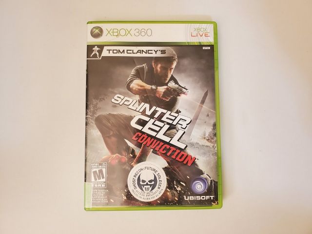 Microsoft Xbox 360 Splinter Cell Conviction video game