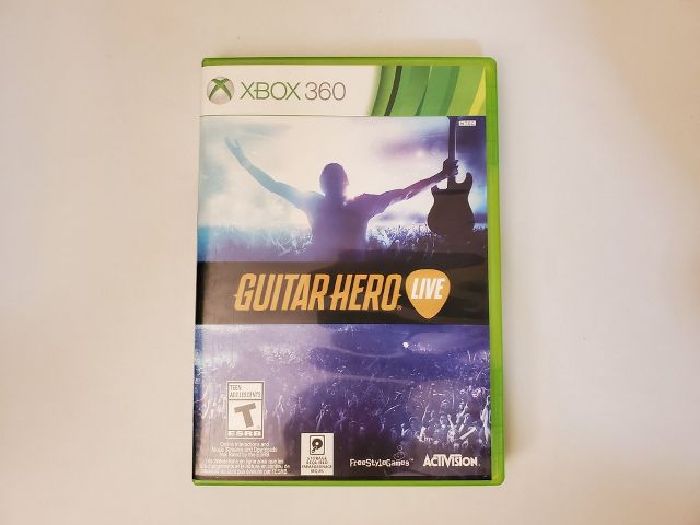 Microsoft Xbox 360 Guitar Hero Live video game