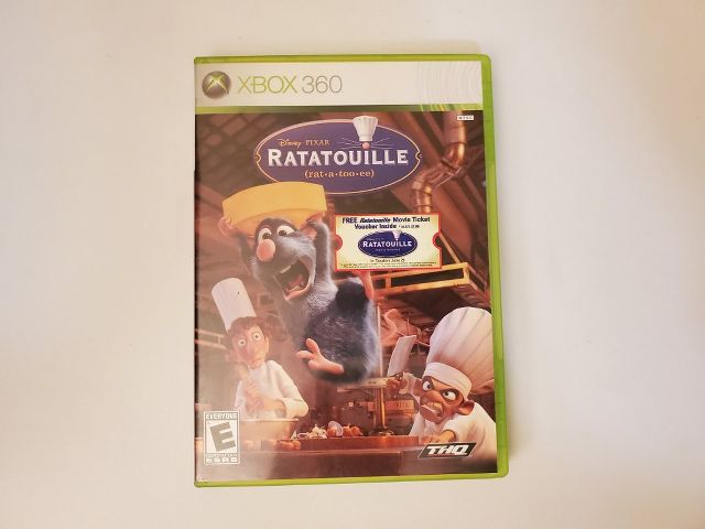 Microsoft Xbox 360 Ratatouille video game