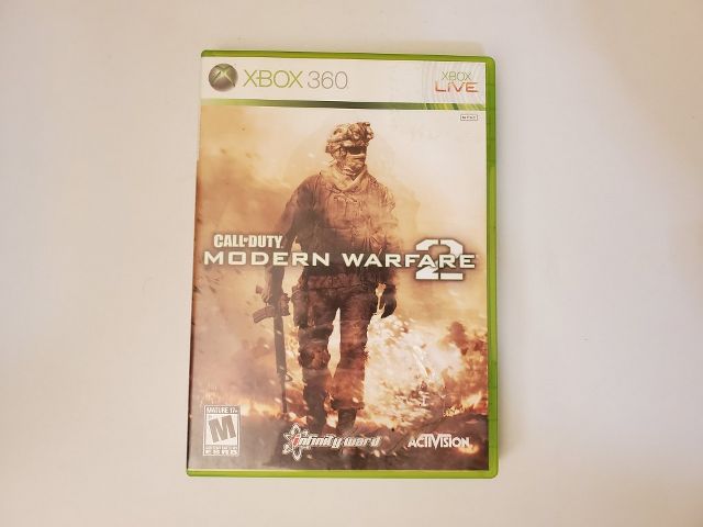 Microsoft Xbox 360 Call of Duty Modern Warfare 2 video game