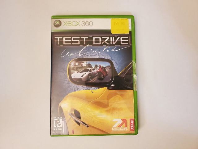 Microsoft Xbox 360 Test Drive Unlimited video game