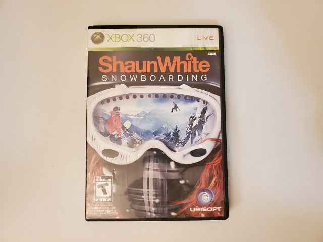 Microsoft Xbox 360 Shaun White Snowboarding video game