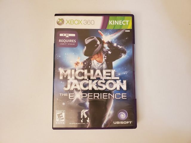 Microsoft Xbox 360 Michael Jackson The Experience video game