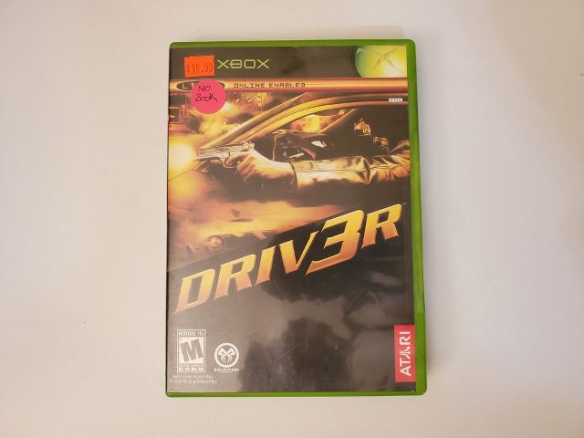 Microsoft Xbox Driv3r video game