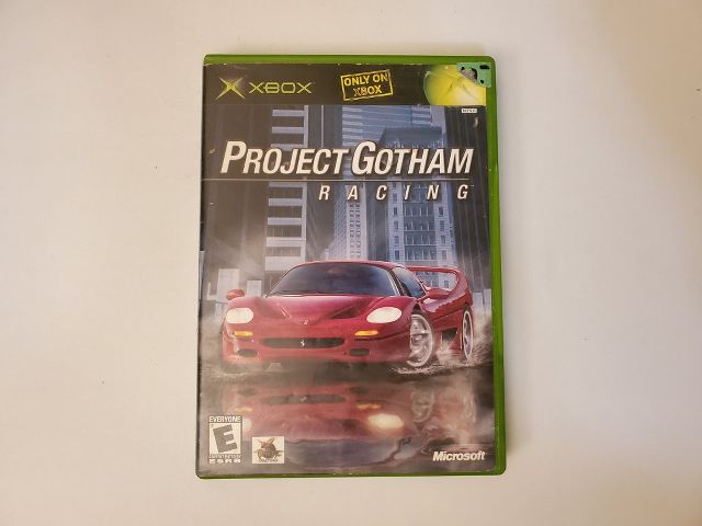 Microsoft Xbox Project Gotham Racing video game
