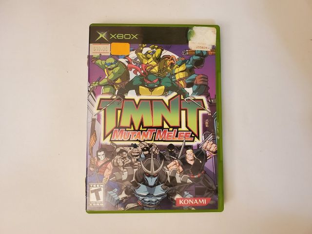 Microsoft Xbox TMNT Mutant Melee video game