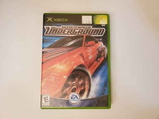 Microsoft Xbox Need for Speed Underground video game