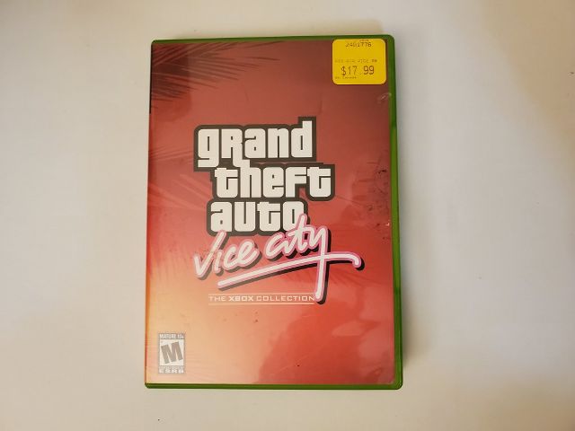 Microsoft Xbox Grand Theft Auto Vice City video game