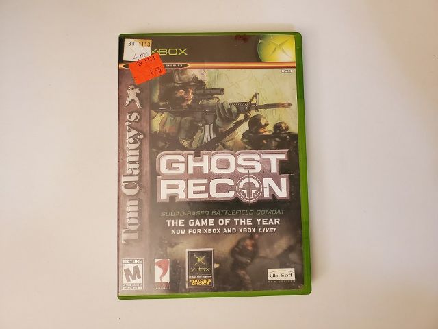 Microsoft Xbox Ghost Recon video game