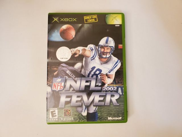 Microsoft Xbox NFL Fever 2002 video game