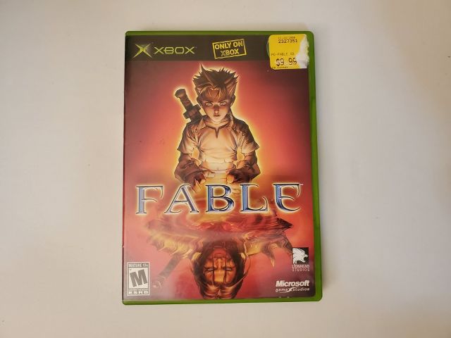Microsoft Xbox Fable video game