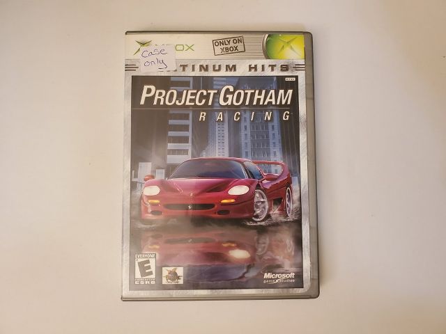 Microsoft Xbox Project Gotham Racing Platinum Hits video game