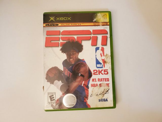 Microsoft Xbox ESPN NBA 2K5 video game