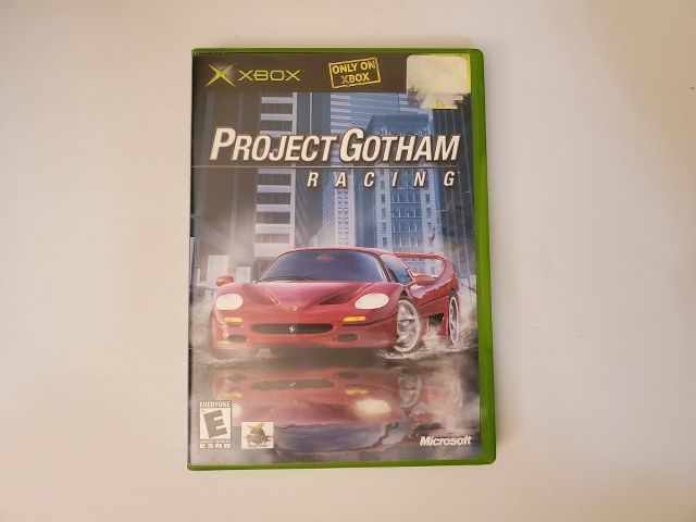 Microsoft Xbox Project Gotham Racing video game
