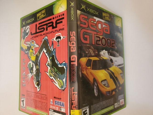 Microsoft Xbox Jet Set Radio Future Sega GT 2002 video game