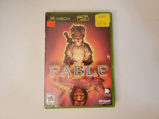 Microsoft Xbox Fable video game