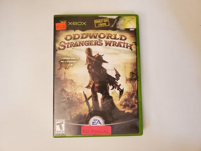 Microsoft Xbox Oddworld Strangers Wrath video game