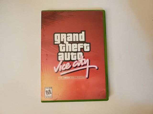 Microsoft Xbox Grand Theft Auto Vice City video game